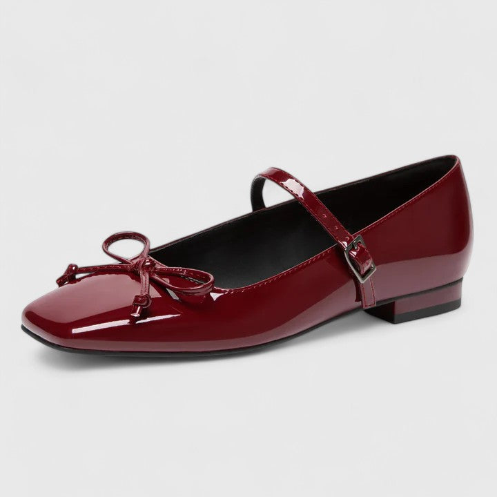 Harper Brooklyn | Orthopedic Square Toe Ballet Flats