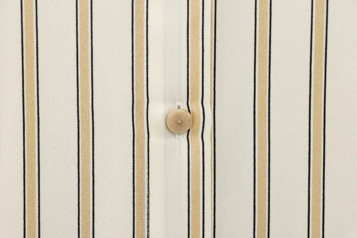 Harper Brooklyn | Striped Button-Up Blouse