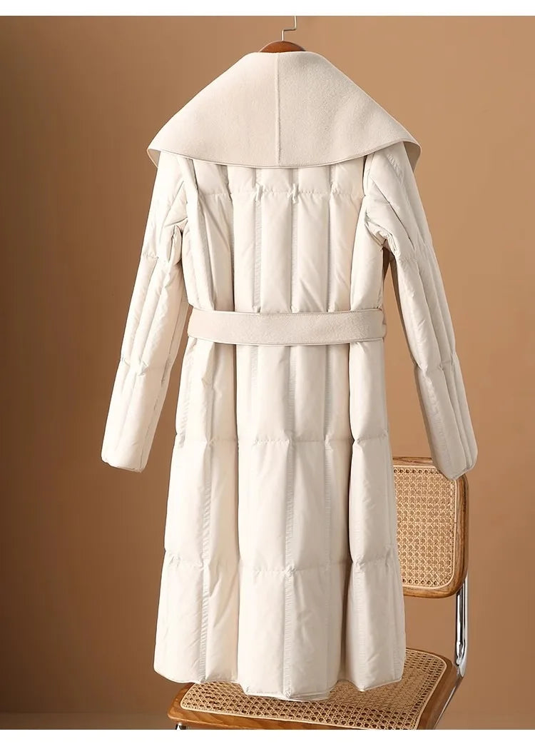 Harper Brooklyn| Down Coat with Wool Collar