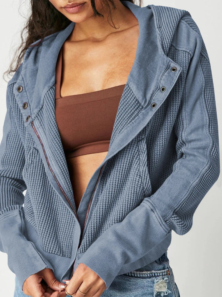 Harper Brooklyn | Waffle Hoodie