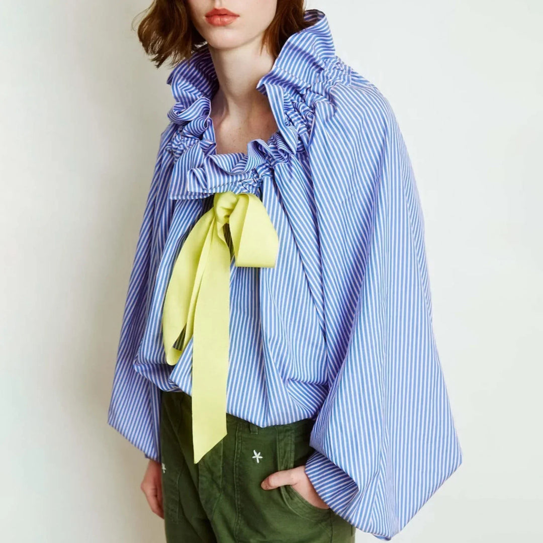 Harper Brooklyn | Puffed Cotton Blouse