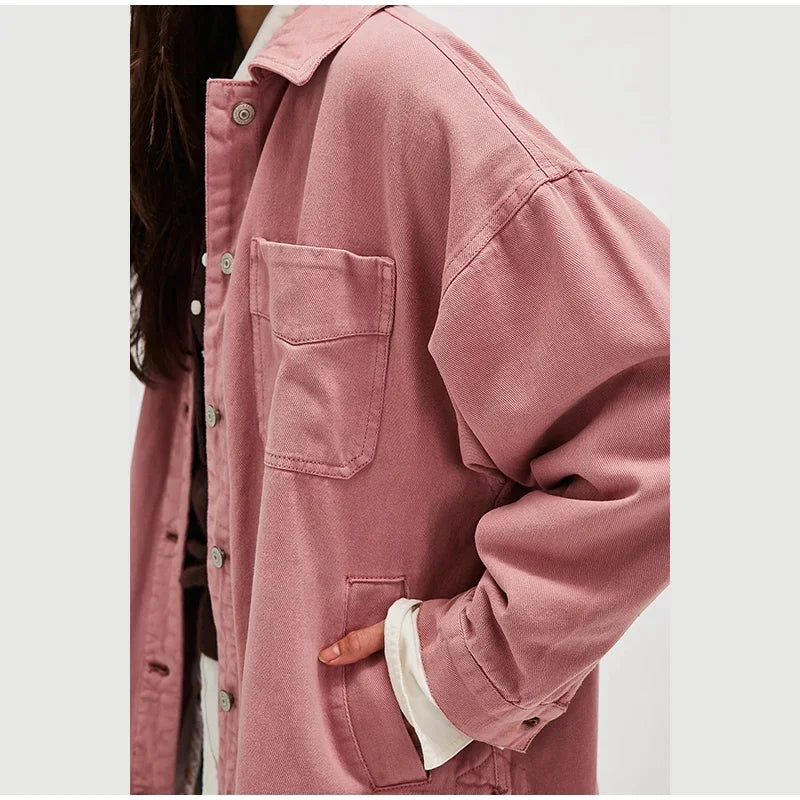 Harper Brooklyn| Washed Denim Jacket