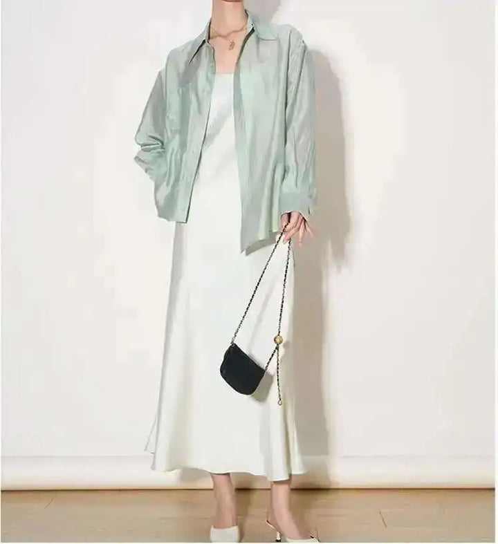 Harper Brooklyn | Silk Poplin Blouse