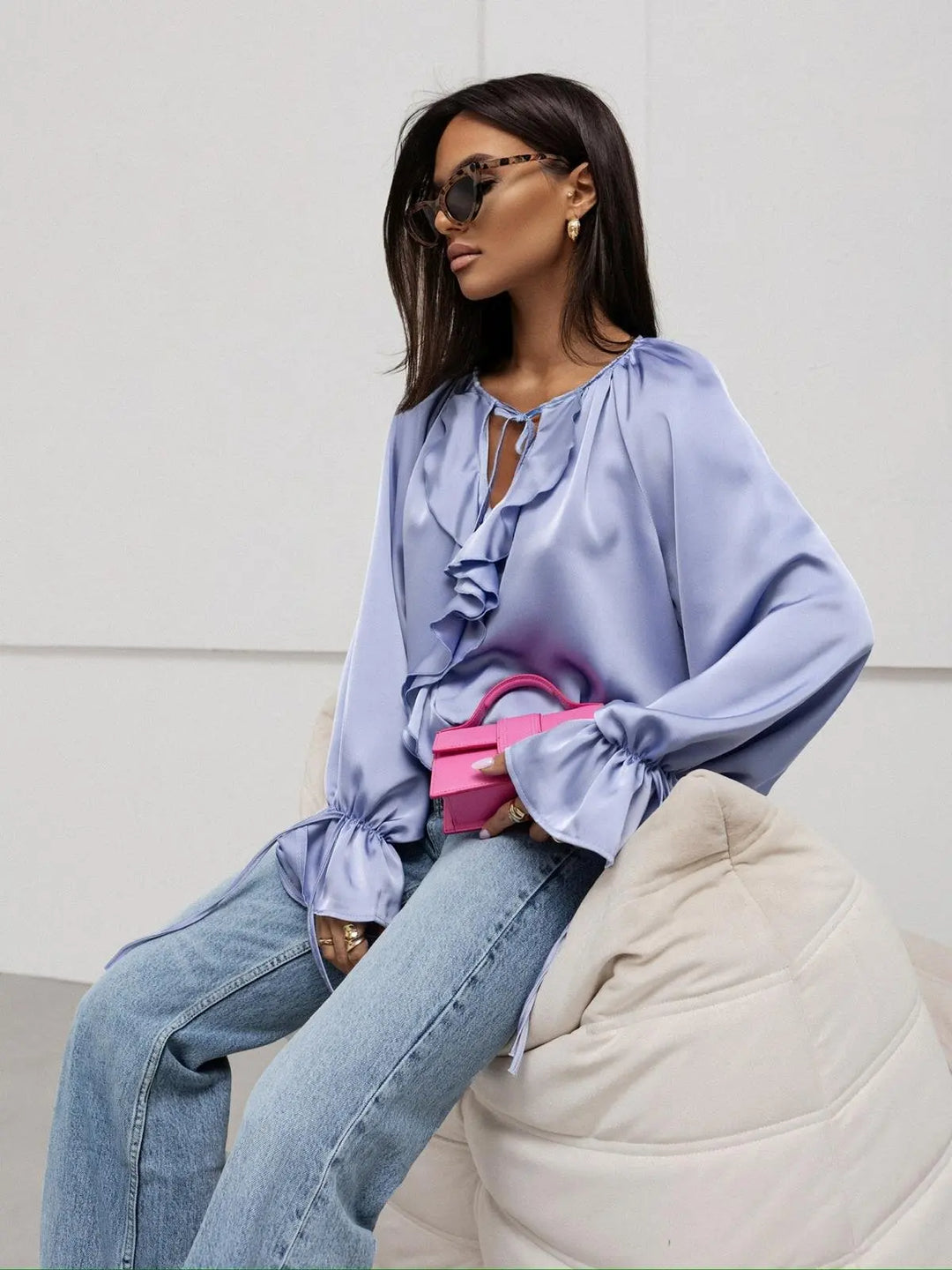 Harper Brooklyn | Satin Blouse