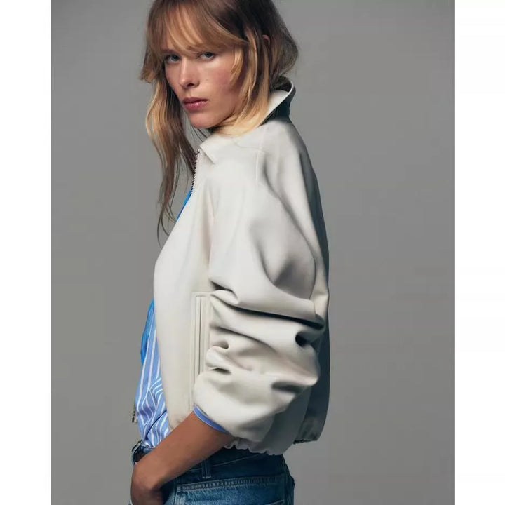 Harper Brooklyn | Zip Puffy Jacket