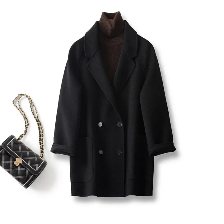 Harper Brooklyn | Wool Herringbone Coat