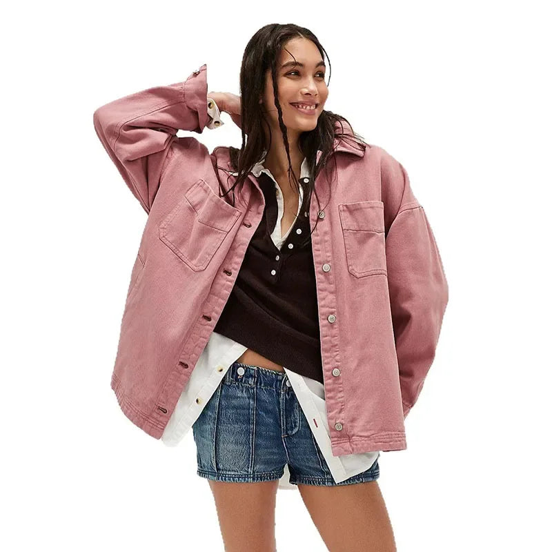Harper Brooklyn| Washed Denim Jacket
