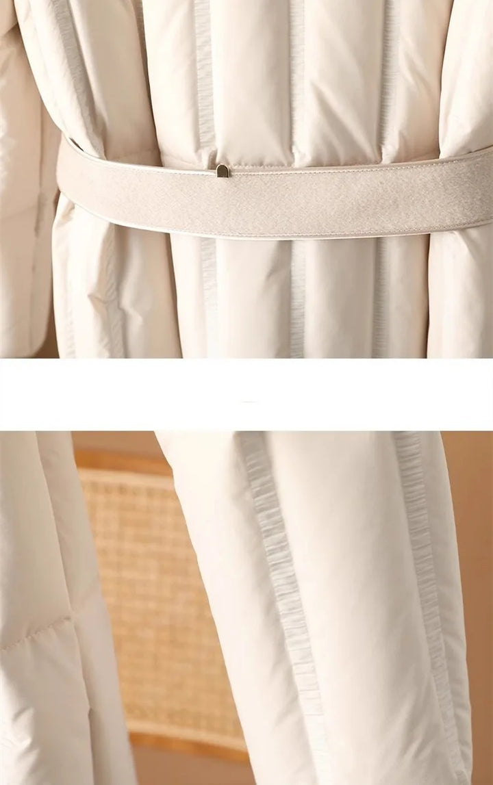 Harper Brooklyn| Down Coat with Wool Collar