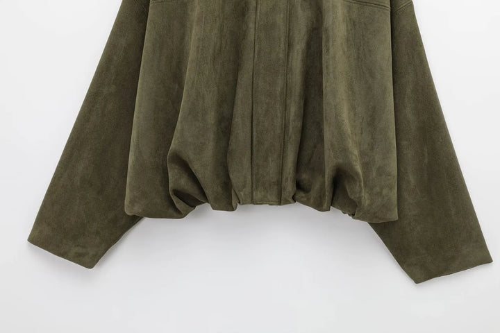 Harper Brooklyn | Women's Suede Bomber