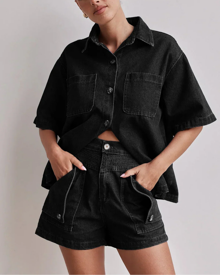 Harper Brooklyn | Denim Set - 100% Cotton