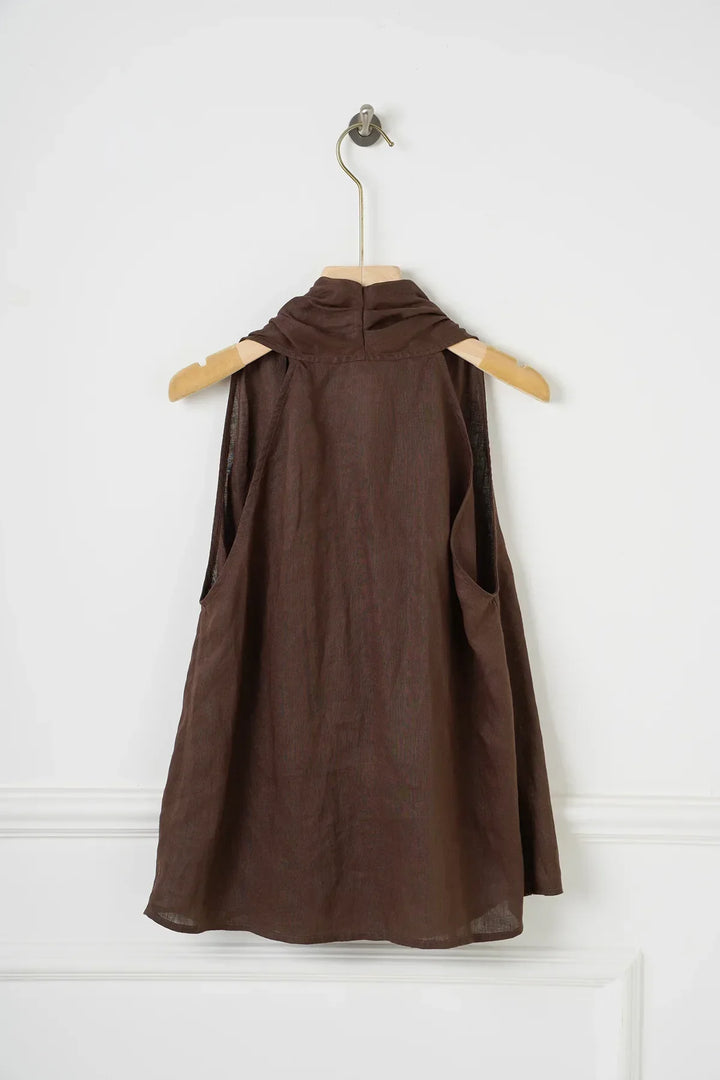 Harper Brooklyn | Drape Linen Vest