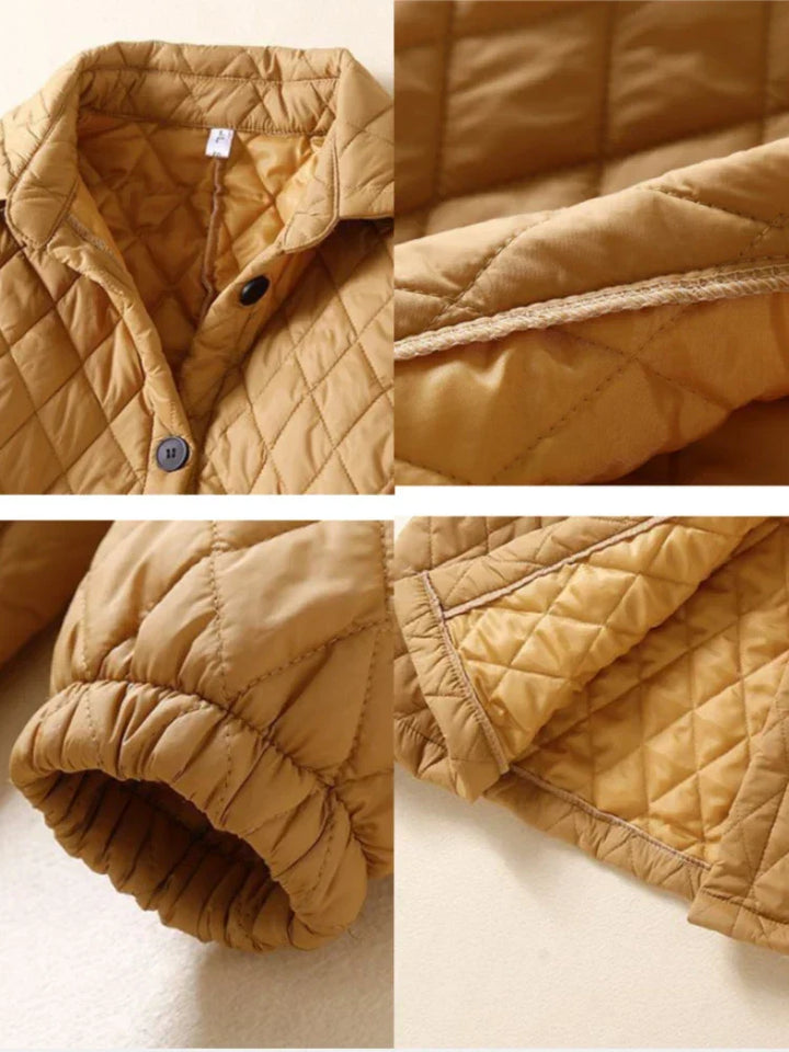 Harper Brooklyn | Quilted Long Coat