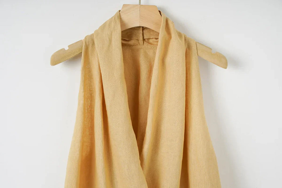 Harper Brooklyn | Drape Linen Vest
