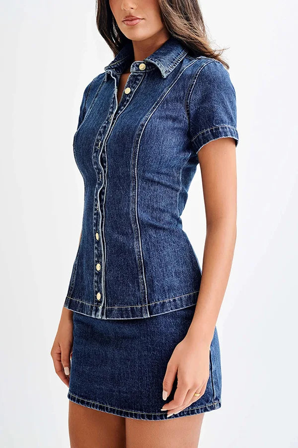 Harper Brooklyn | Denim Set