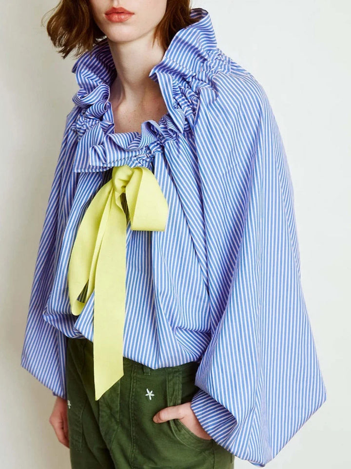 Harper Brooklyn | Puffed Cotton Blouse