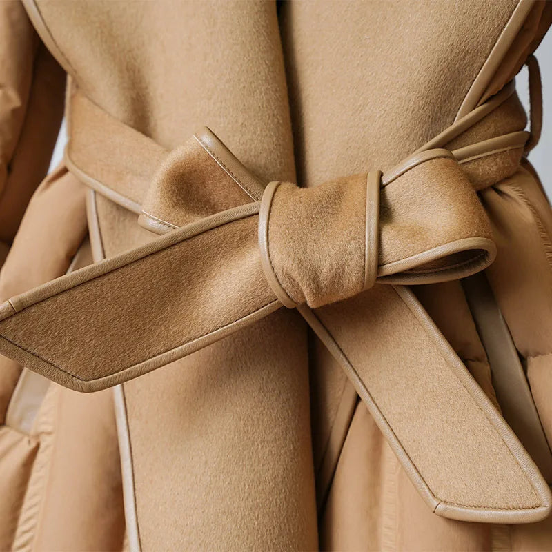 Harper Brooklyn | Belted Down Jacket