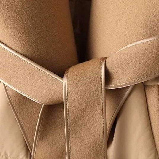 Harper Brooklyn| Down Coat with Wool Collar