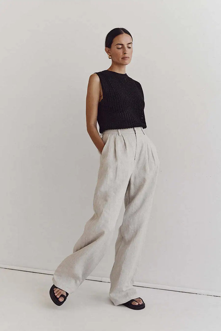 Harper Brooklyn | Hollow Knit Tank