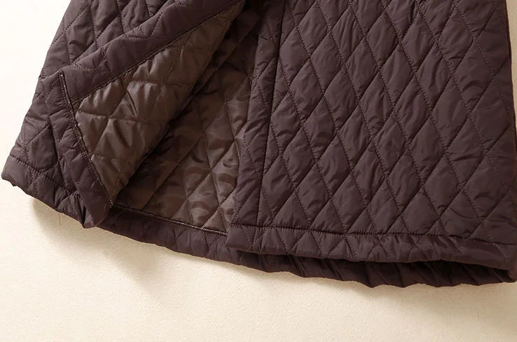 Harper Brooklyn | Quilted Long Coat