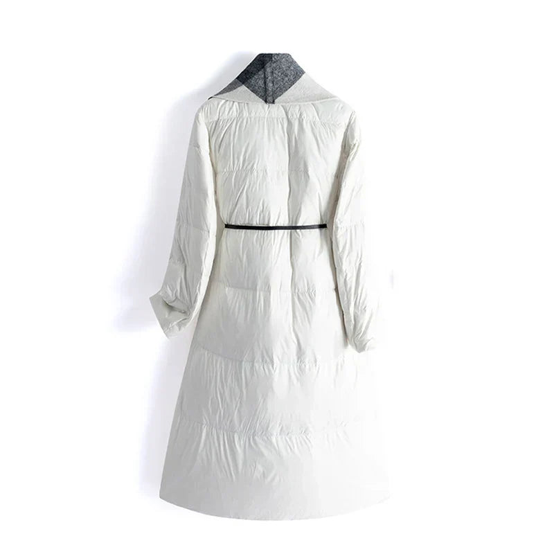 Harper Brooklyn | Down Coat with Wool Panels