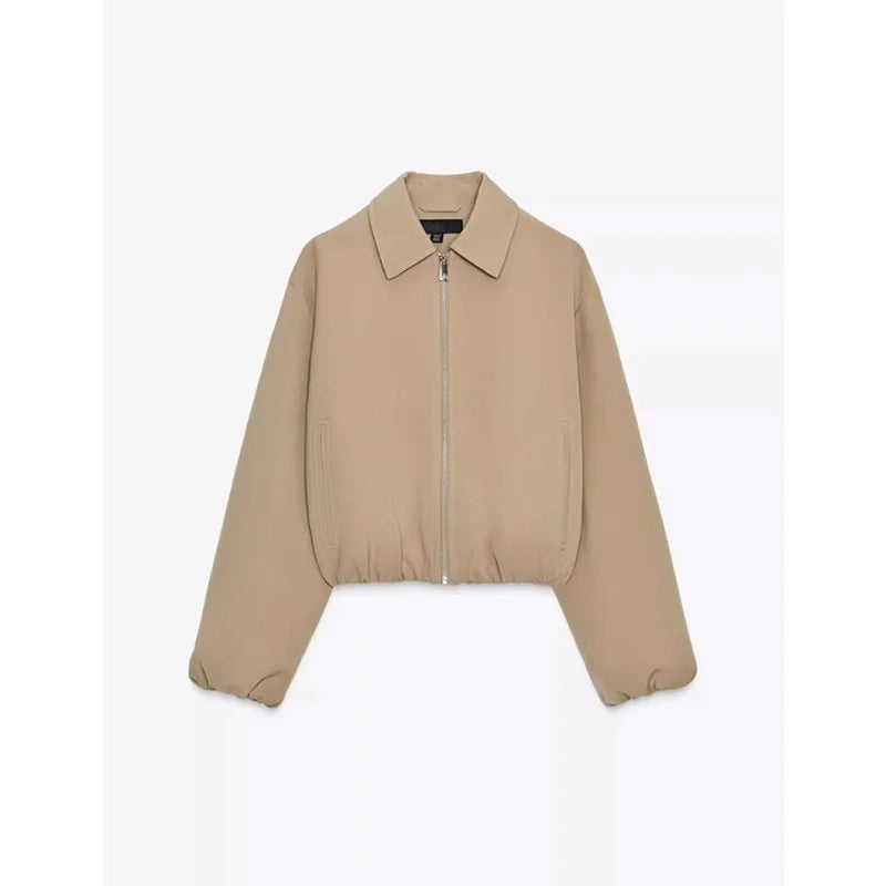 Harper Brooklyn | Zip Puffy Jacket
