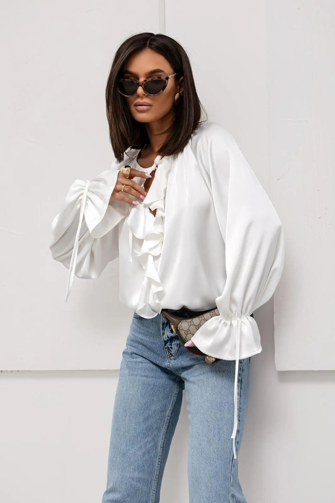 Harper Brooklyn | Satin Blouse