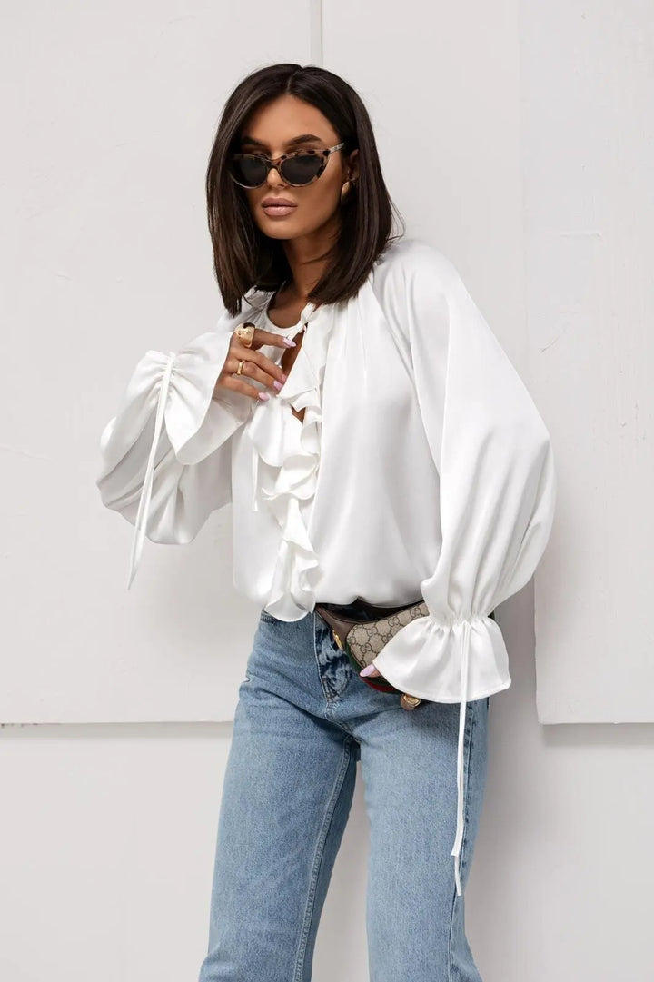 Harper Brooklyn | Satin Blouse