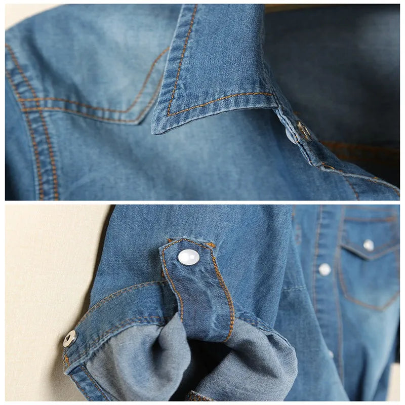 Harper Brooklyn | Denim Crop Top