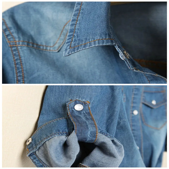 Harper Brooklyn | Denim Crop Top