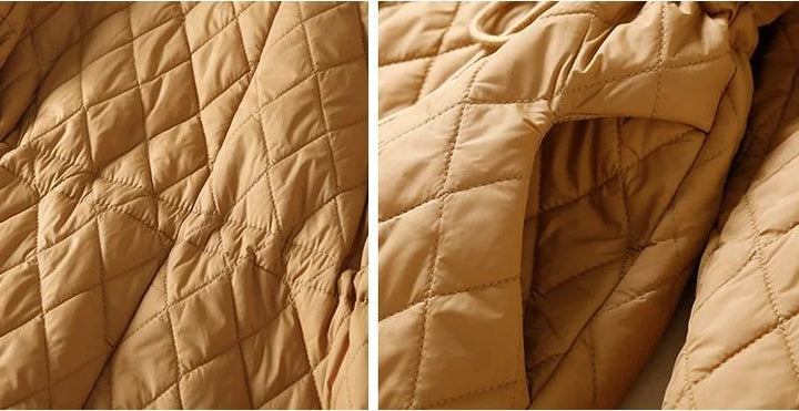 Harper Brooklyn | Quilted Long Coat