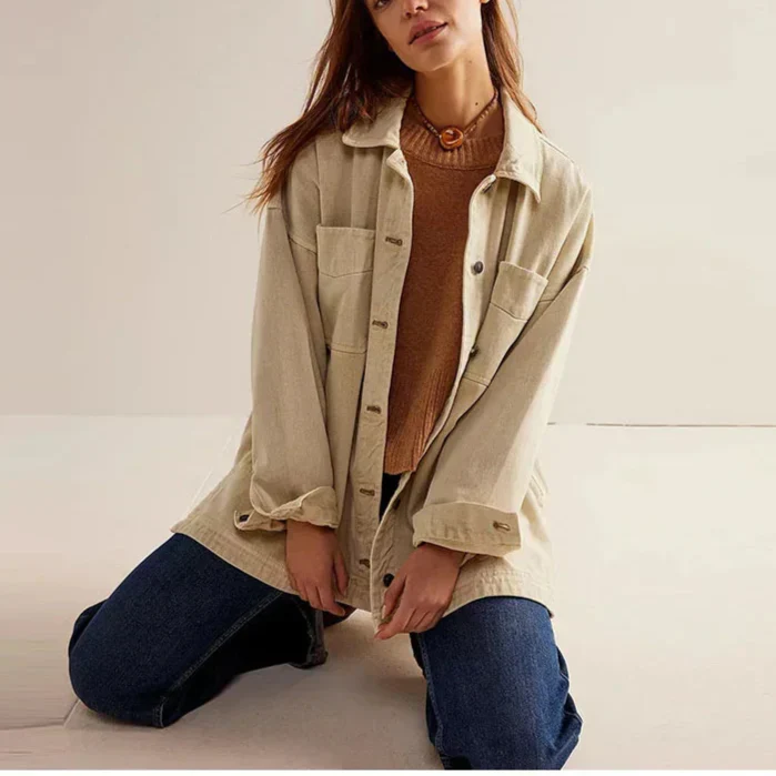 Harper Brooklyn| Washed Denim Jacket