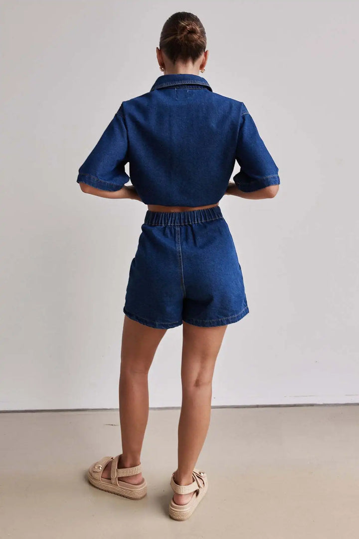 Harper Brooklyn | Denim Set - 100% Cotton