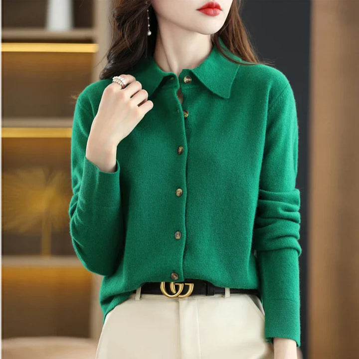 Harper Brooklyn| Polo Cardigan