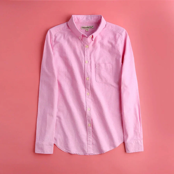 Harper Brooklyn| Oxford Blouse, Pastel