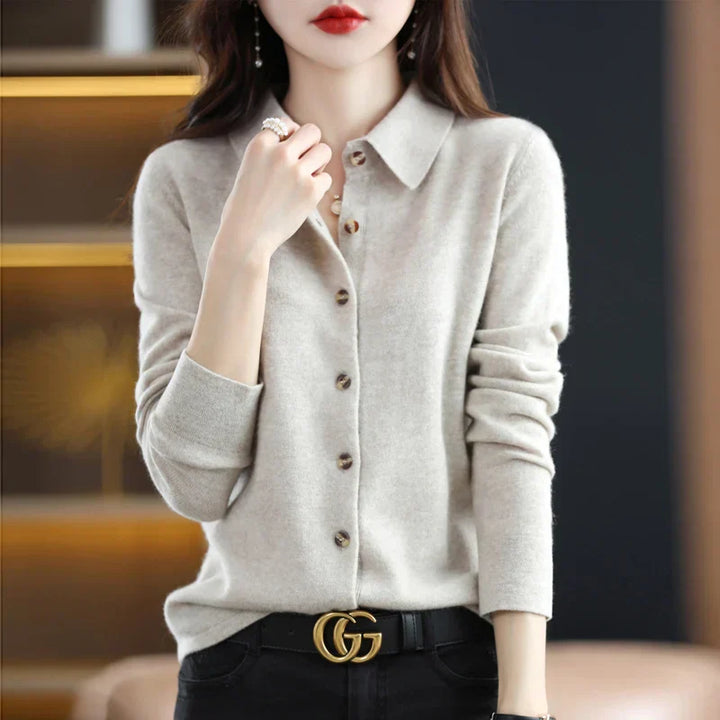 Harper Brooklyn| Polo Cardigan