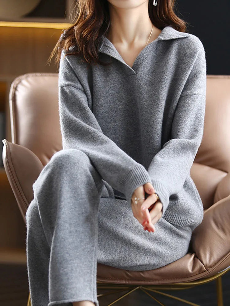 Harper Brooklyn | Polo Knit Set