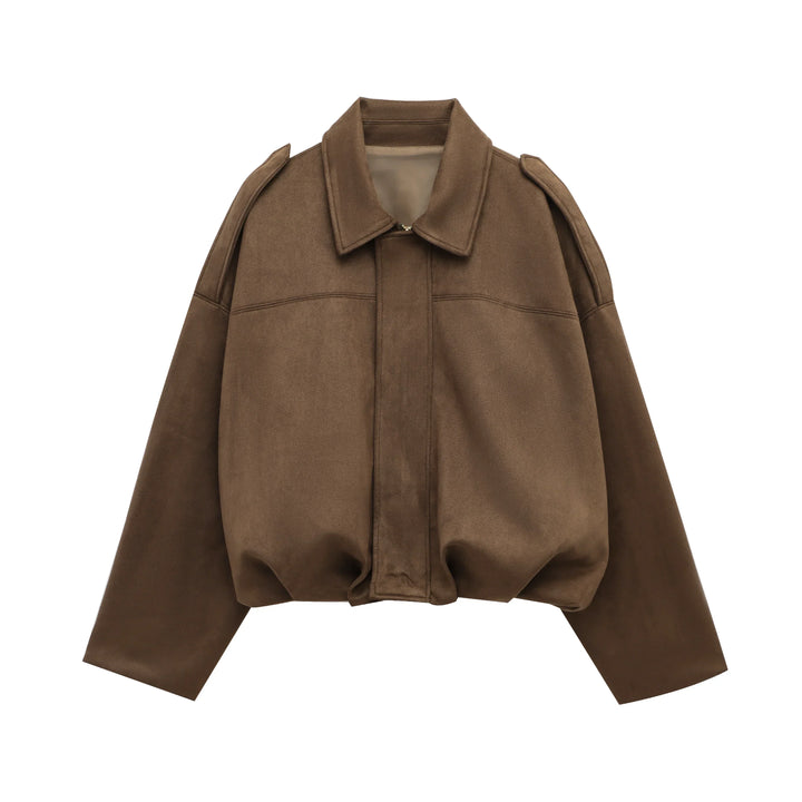 Harper Brooklyn | Women's Suede Bomber