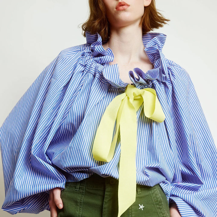 Harper Brooklyn | Puffed Cotton Blouse