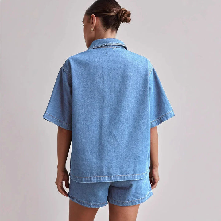 Harper Brooklyn | Denim Set - 100% Cotton