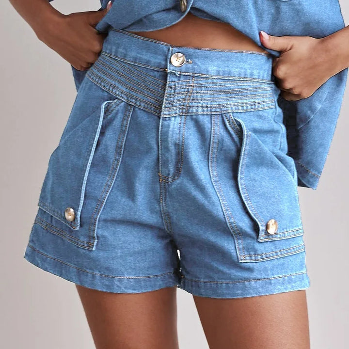 Harper Brooklyn | Denim Set - 100% Cotton