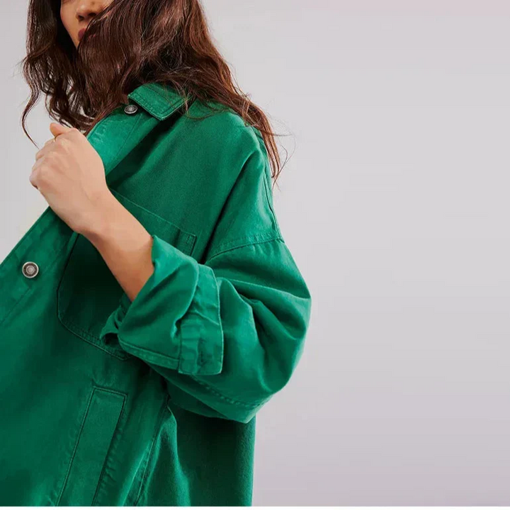Harper Brooklyn| Washed Denim Jacket