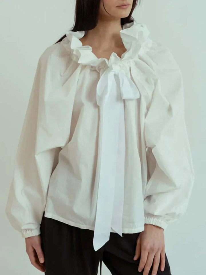 Harper Brooklyn | Puffed Cotton Blouse