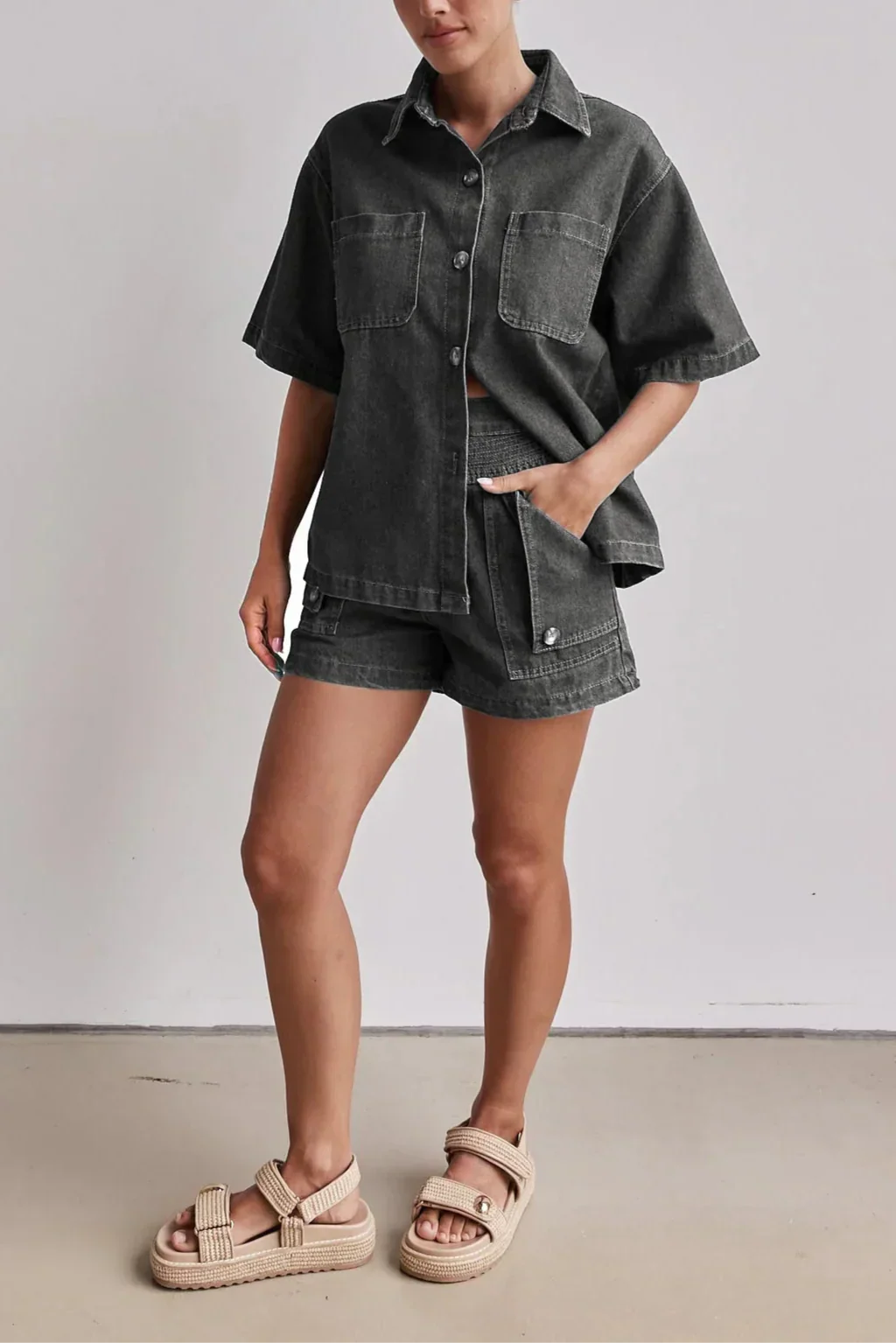 Harper Brooklyn | Denim Set - 100% Cotton