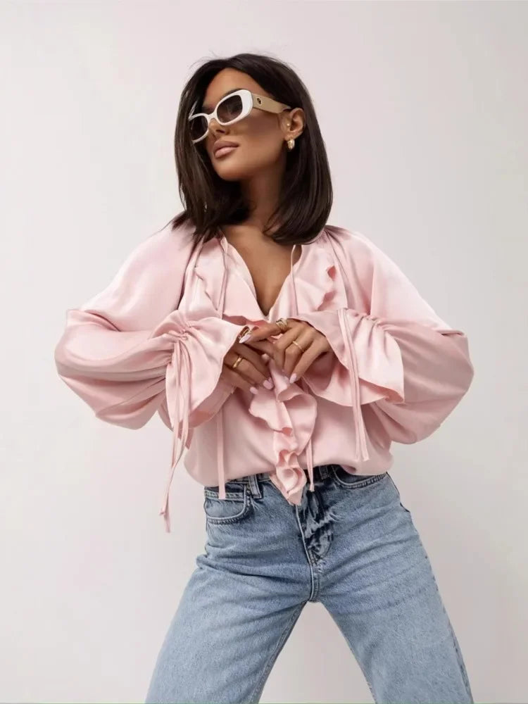 Harper Brooklyn | Satin Blouse