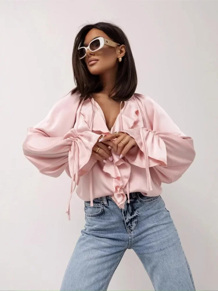 Harper Brooklyn | Satin Blouse