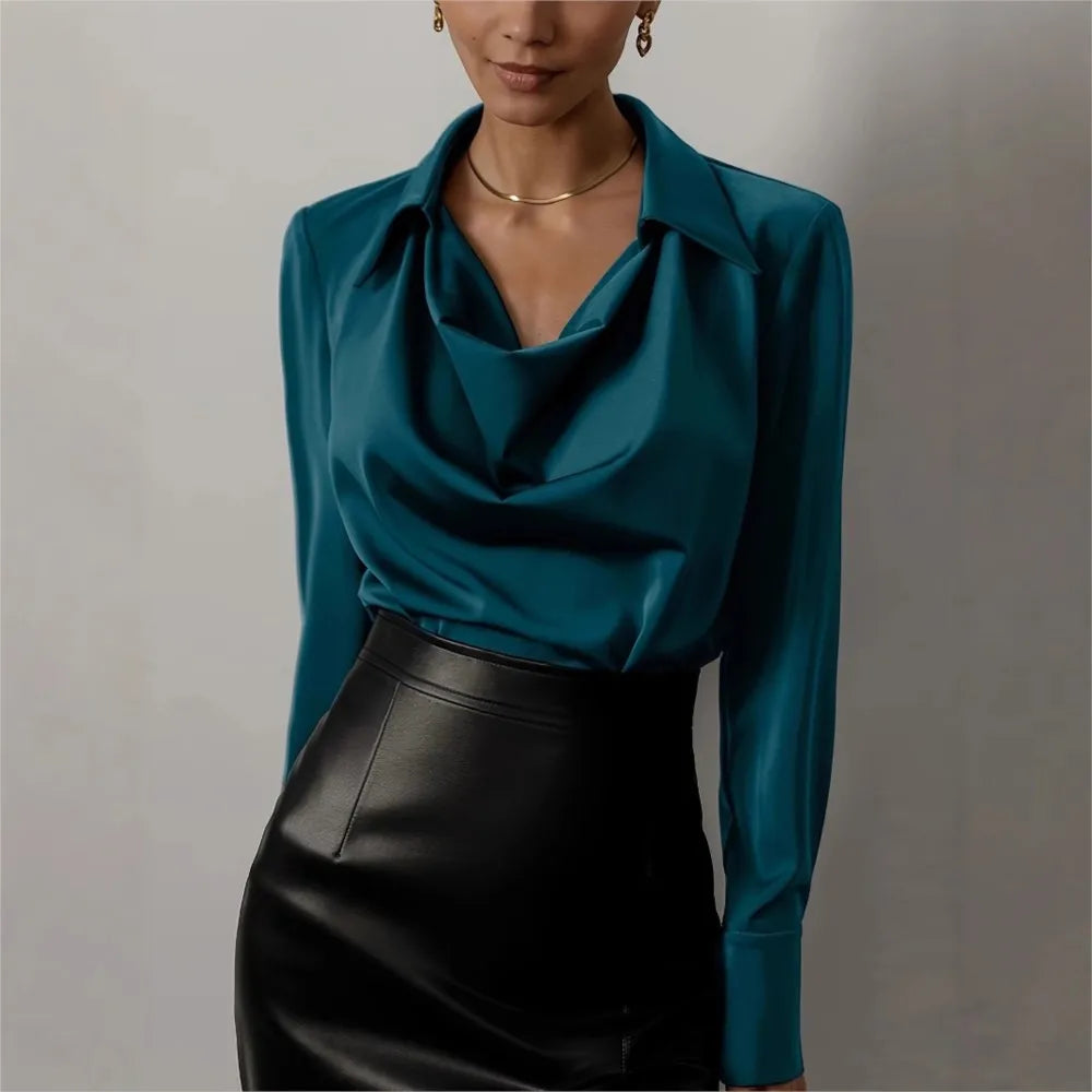 Harper Brooklyn | Full Sleeve Shirt - 100% Washable Silk