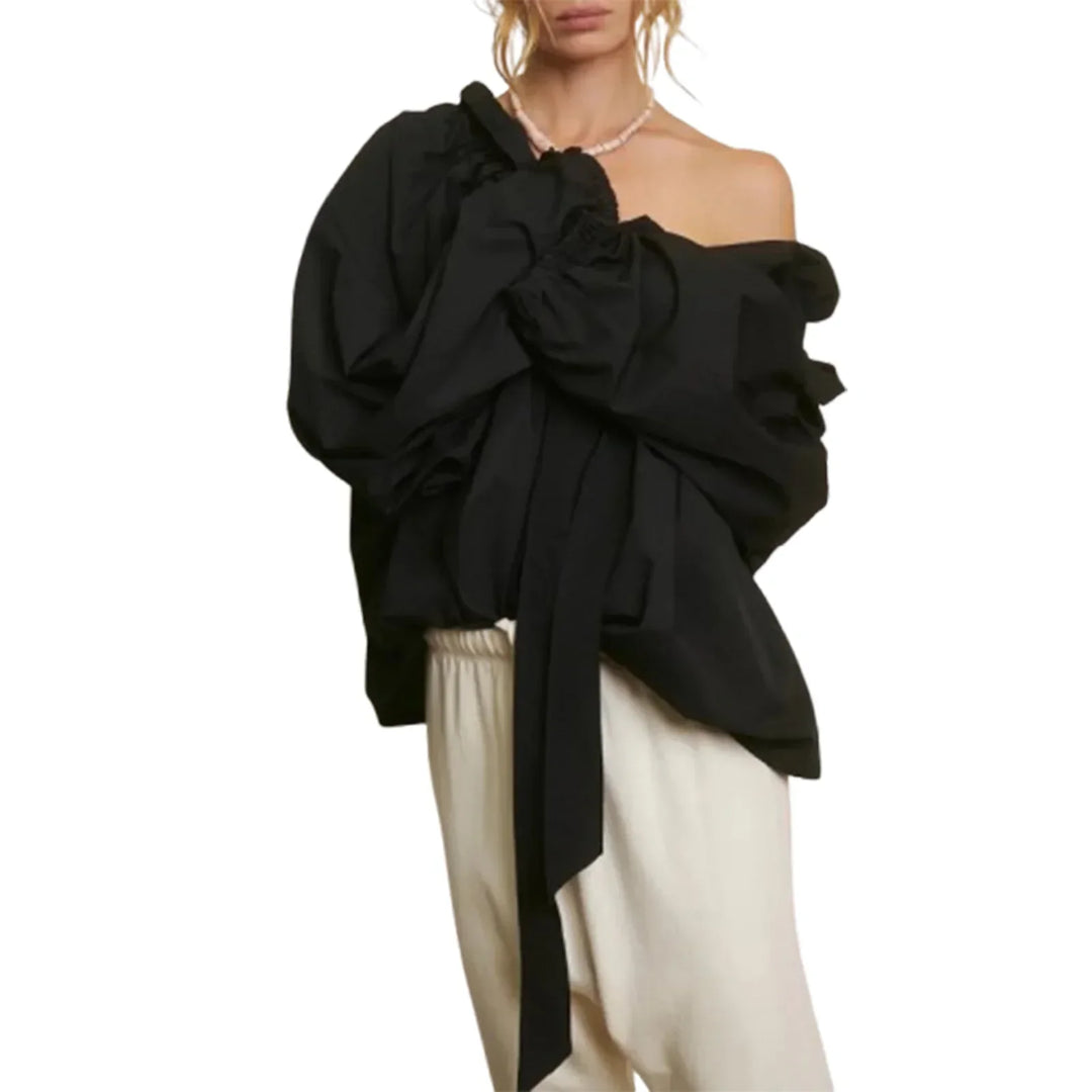 Harper Brooklyn | Puffed Cotton Blouse