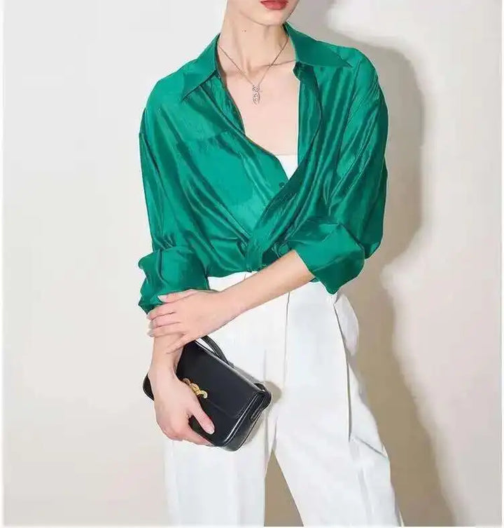 Harper Brooklyn | Silk Poplin Blouse