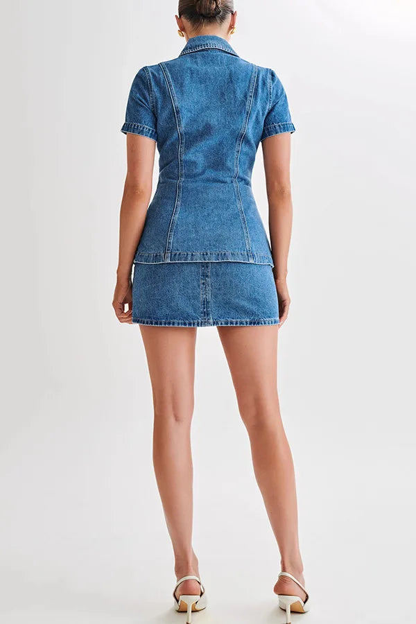 Harper Brooklyn | Denim Set