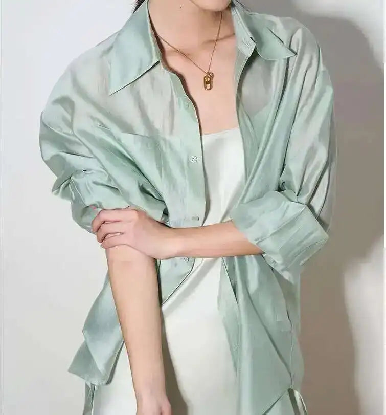 Harper Brooklyn | Silk Poplin Blouse